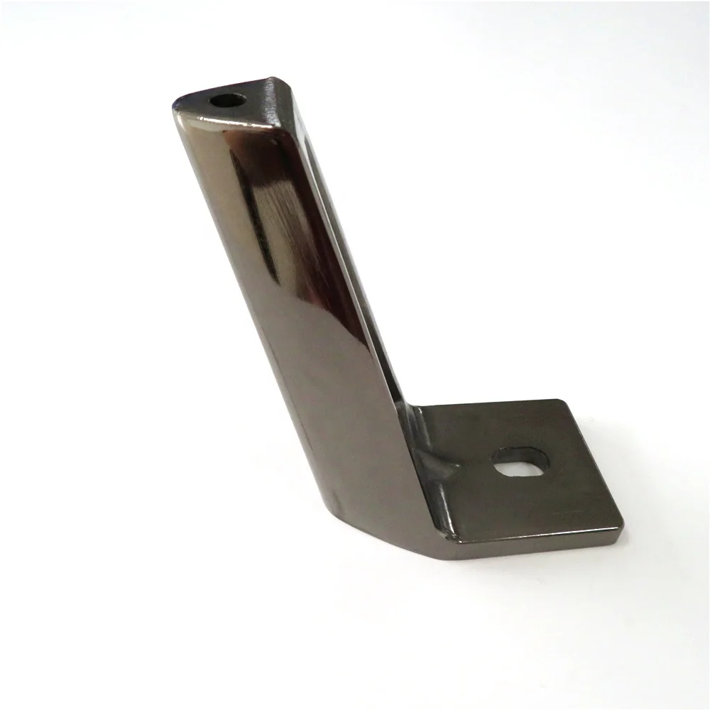 Customized 120 degree chrome metal plating sofa legs, Die casting Furniture sofa foot