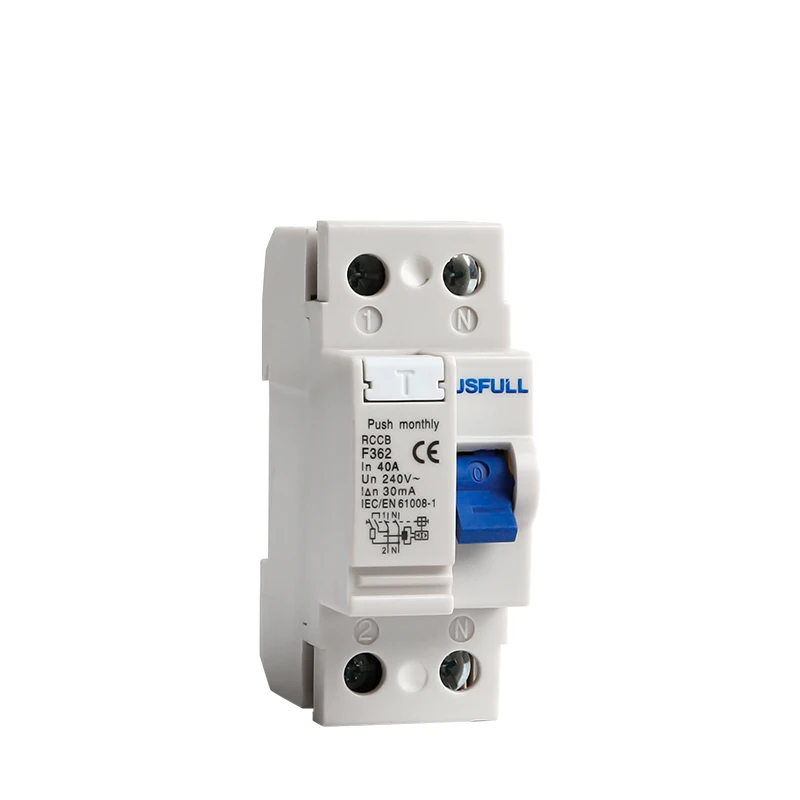  USFULL 2P 16A электронный Тип RCCB RCBO