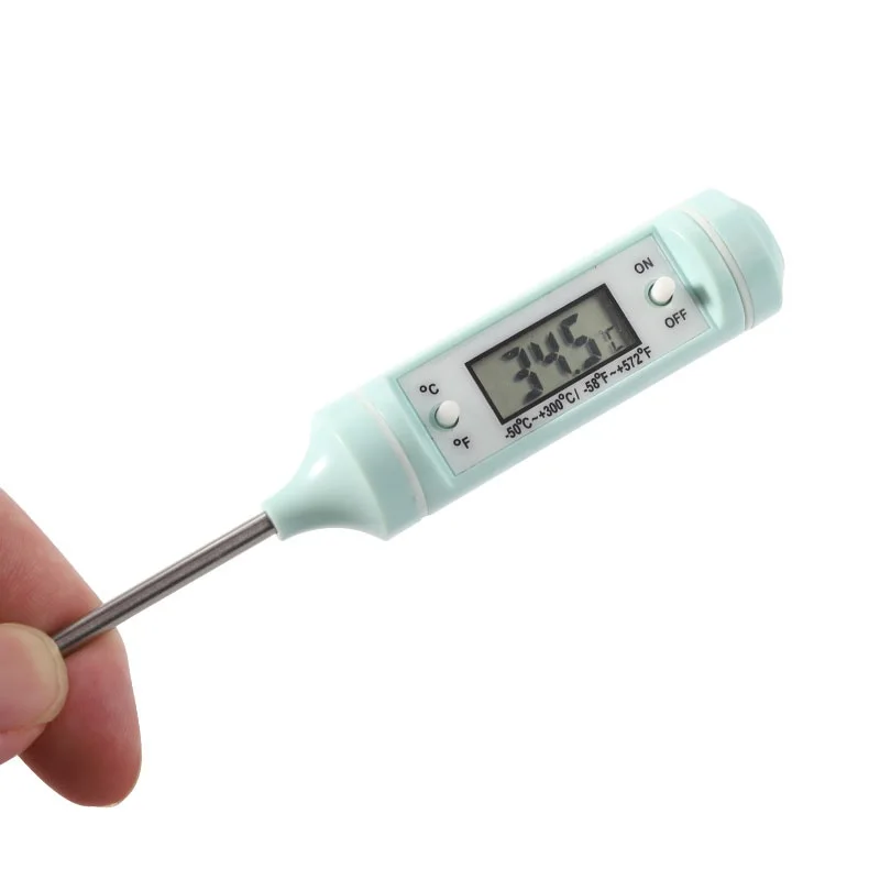 Hot Sale Green Household LCD TP101 Cooking Electronic Food Thermometer