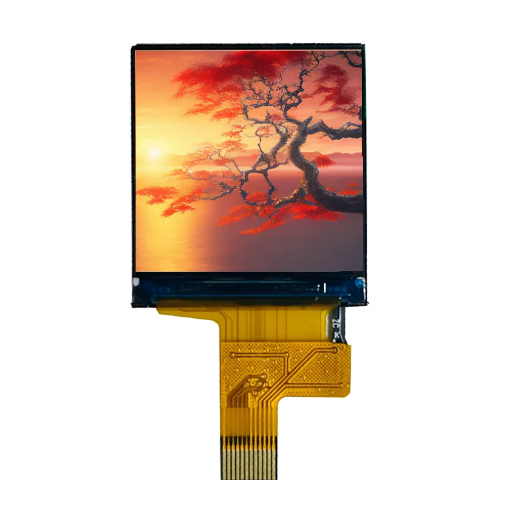 custom vertical screen small display without touch panel full angle IPS screen 240x240 resolution 1.22 inch TFT LCD display