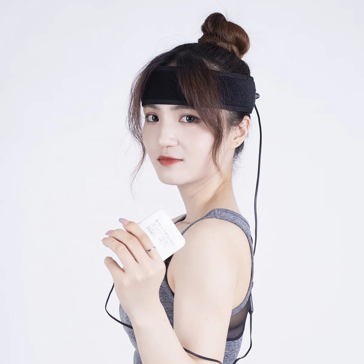 EMAF моющиеся электронные терапевтические нагревательные повязки Регулируемая температура с подогревом грелка для головной боли