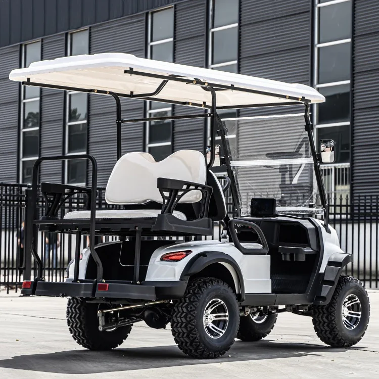 4 seater with radio screen legal off-Road gasoline Vehicle golf Cart