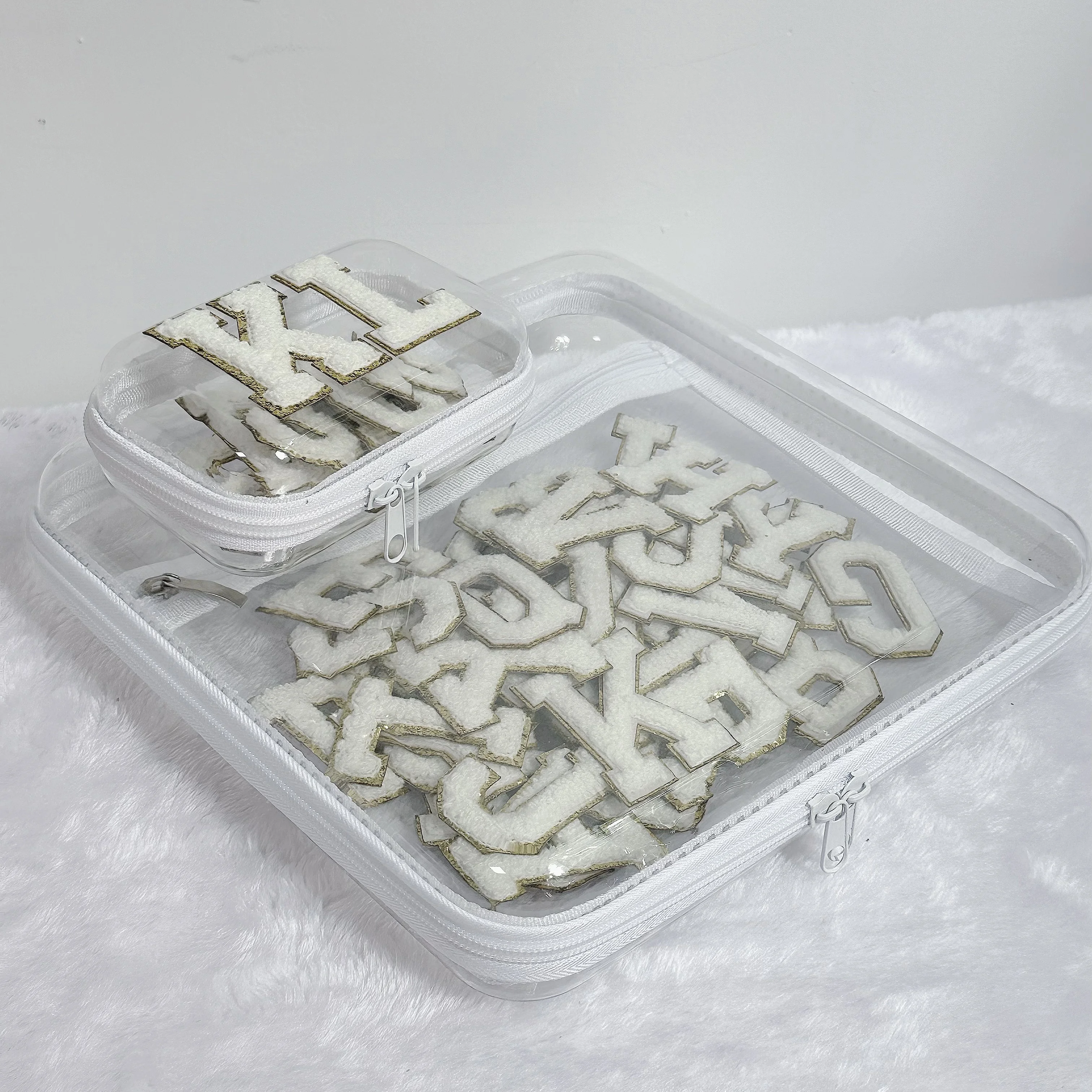 POSH DREAMS Zipper hard storage  hot pressed carry food storage box clear plastic toy case durability and safety