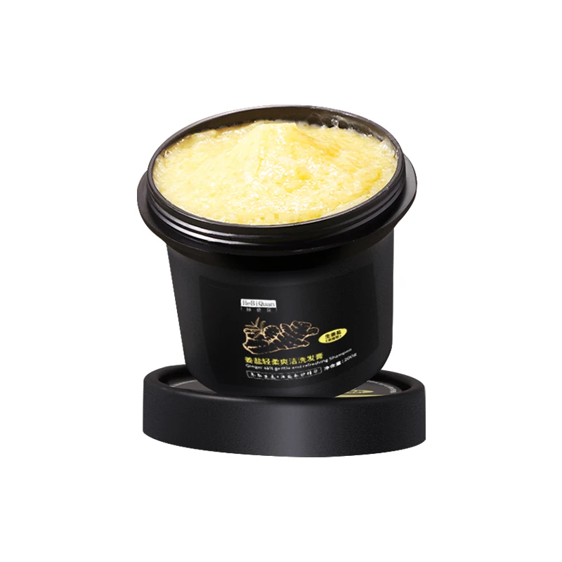 Ginger Salt Gentle Shuangjie Shampoo Oil Control Anti-itch Nourish Hair Dandruff Polygonum Multiflorum Ginger Shampoo