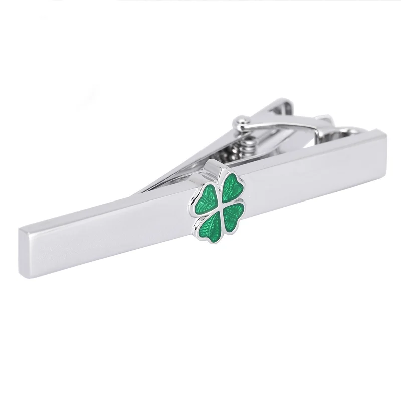 Wholesale Tie Clip Custom Metal Silver Black Gold Simple Blank Tie Bar Tie Pin for Men