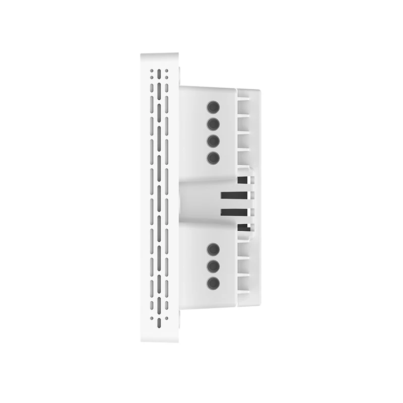 HaiLin  HL2036DA2-T 2-Pipe Programmable FCU Thermostat - Air Conditioning - Touch Button - On/Off Valve - 3-Speed Fan