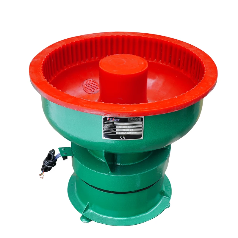 Vibratory tumbling metal polishing machine