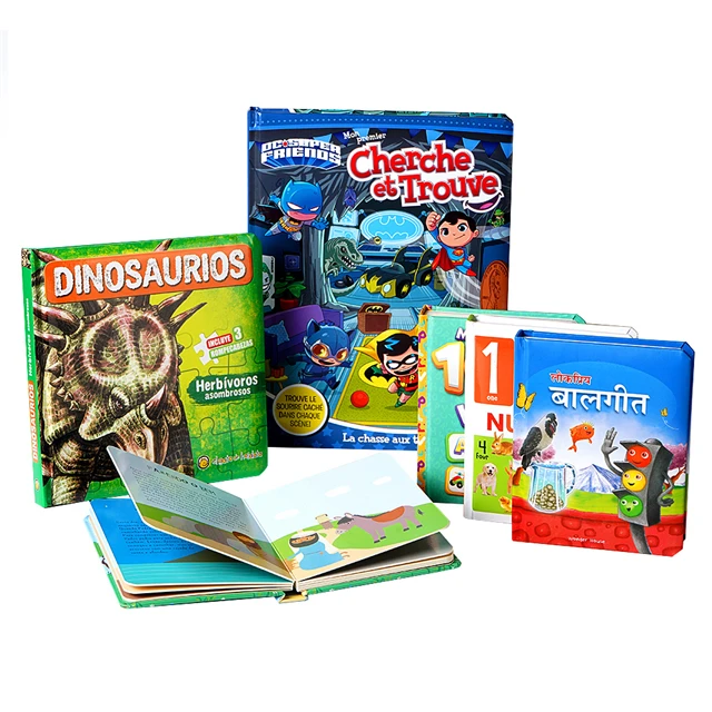 Wholesale Educational Board Book For Children children book manufacturer