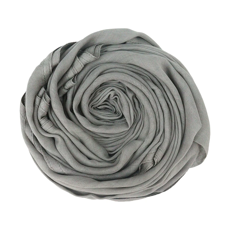 Plain modal hijabs popular muslim soft 100% viscose voile scarfs fashion bamboo modal