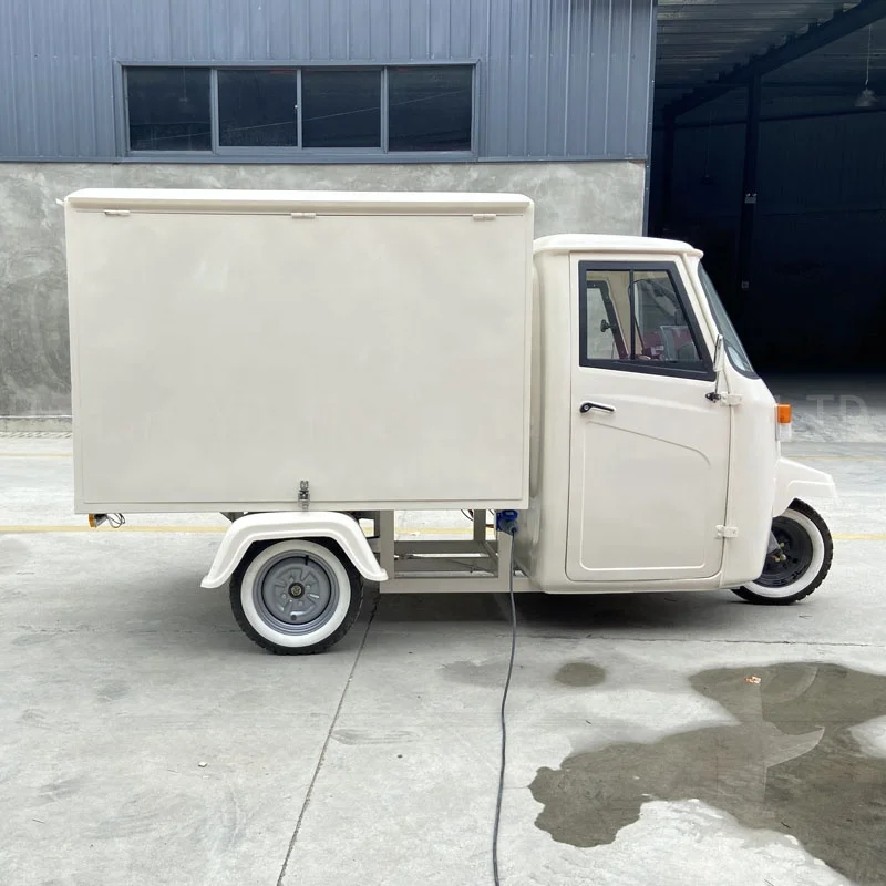 2024 Mobile Food Truck 3 Wheel Motorcycle Electric Can Be Custom Pizza Food And Snack And Ice Cream Or Coffee