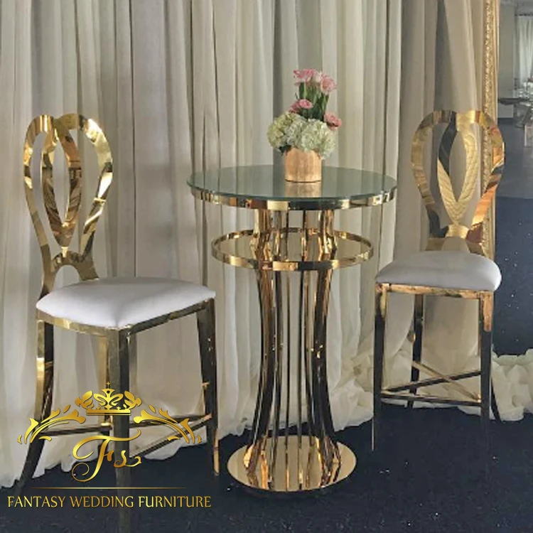 Modern design hign quality gold bar chair bar stool
