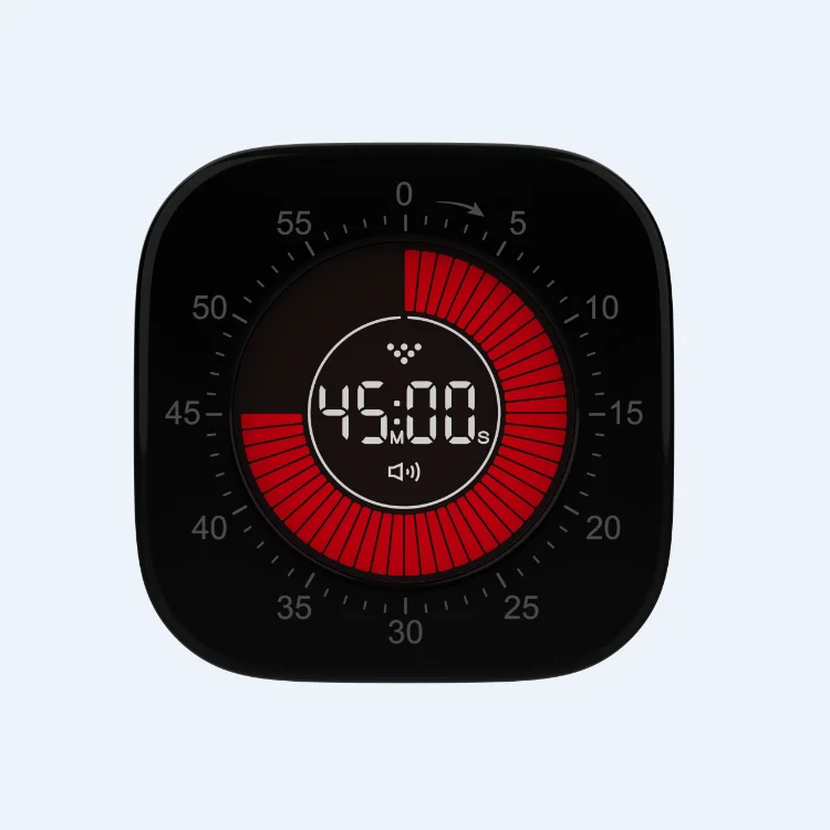 T28 Easy-to-Use Digital Visual Plastic Studying Timer for Teachers and Children