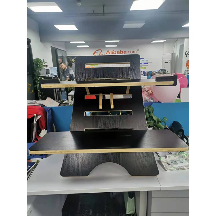 Подставка из фанеры для монитора настольного компьютера устойчивая регулируемая высота конвертер ноутбука рабочей станции