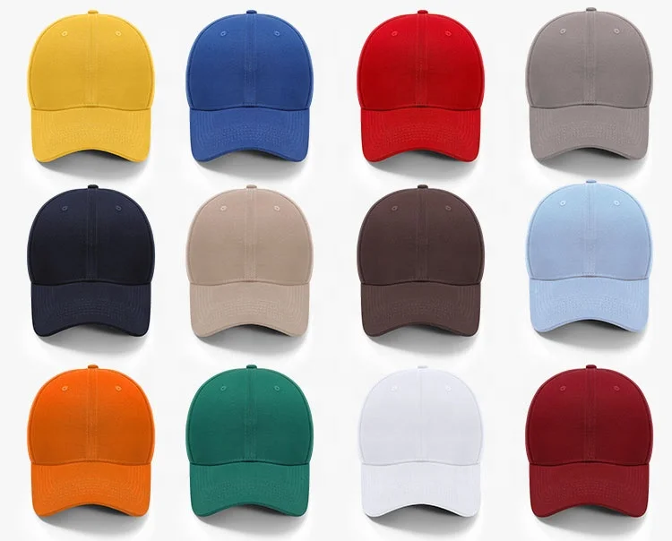 Wholesale customized  6 pieces baseball cap men and women golf snapback embroidered logo sport hat