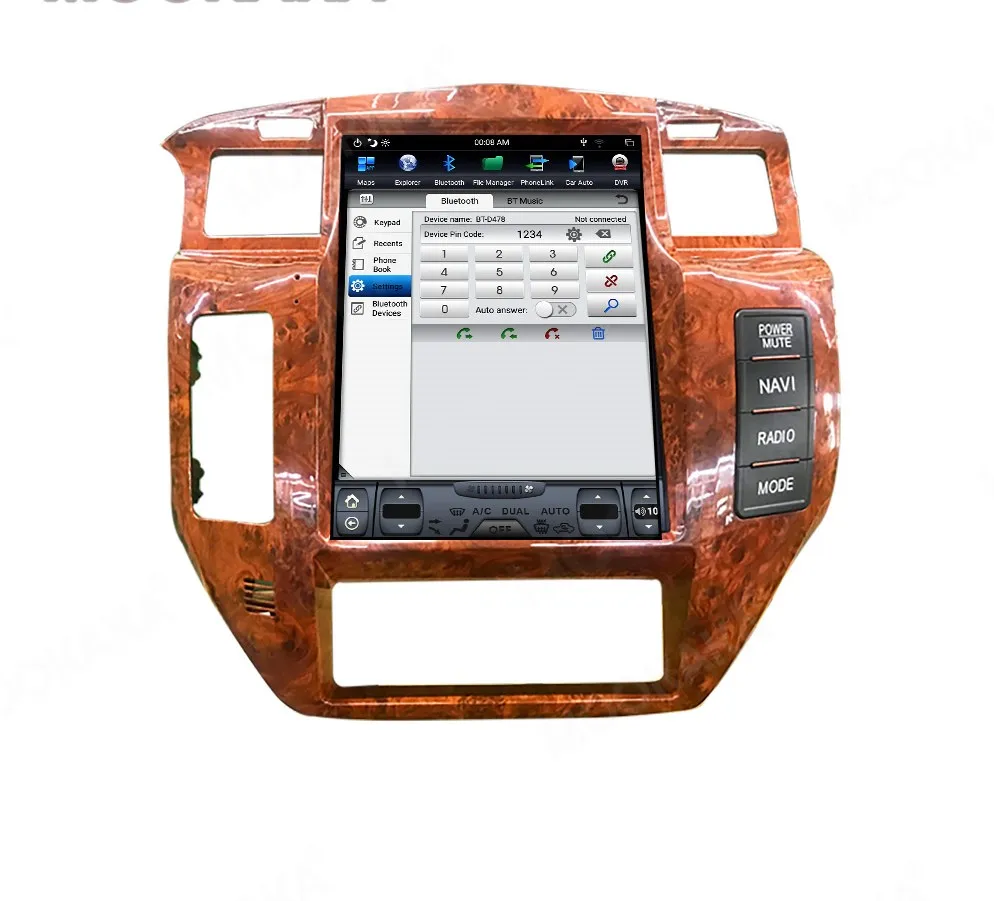 Android 9 0 автомобильный DVD радио плеер GPS навигация для NISSAN PATROL 5 Y61 2005-2008 беспроводной carplay DSP