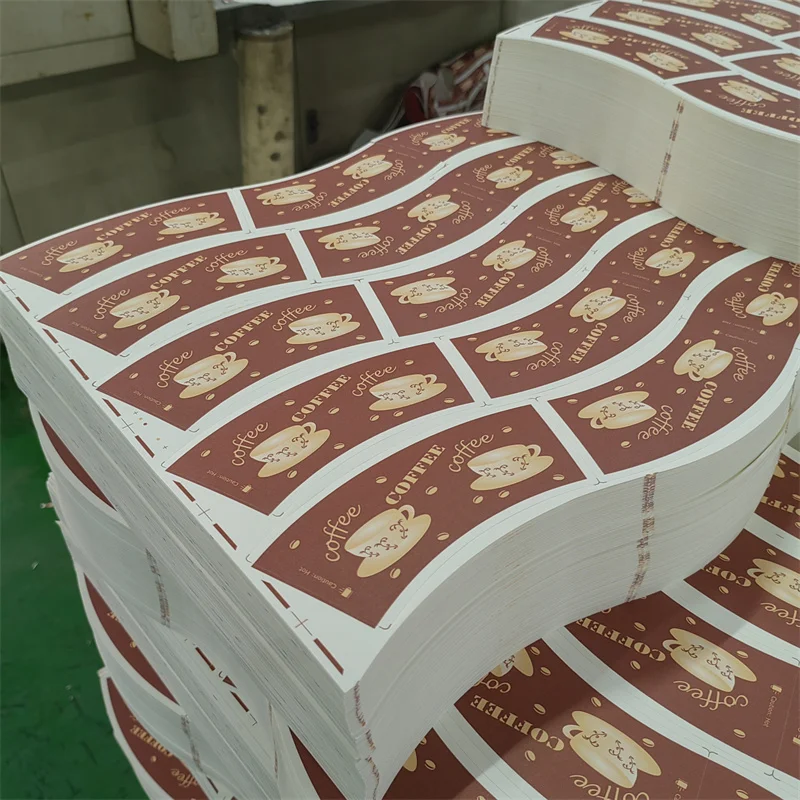 Free Samples Pe Coated Raw Material Paper Cup Fan Paper Cup Raw Material 7 Oz