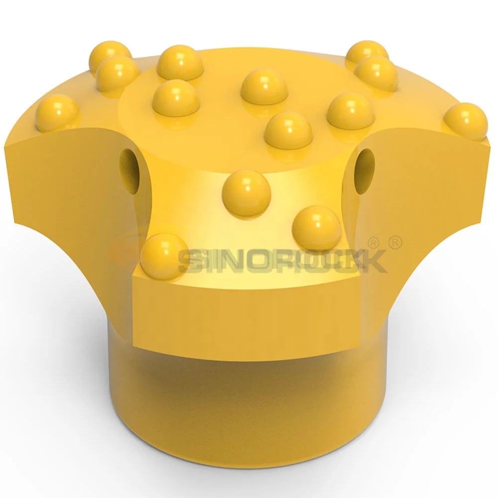 Foundation with SINOROCK SDA self-drilling anchor bolt accessories soil drilling bits