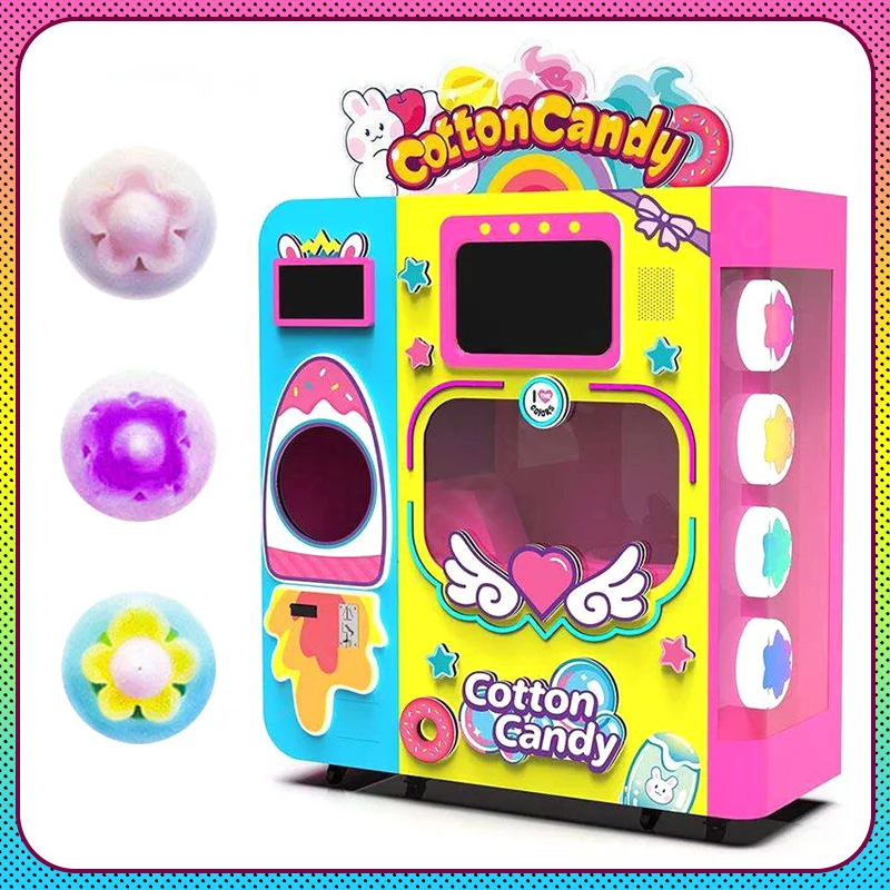 Fast and Easy Automatic Cotton Candy Machine for Event Rentals and Food Vendors