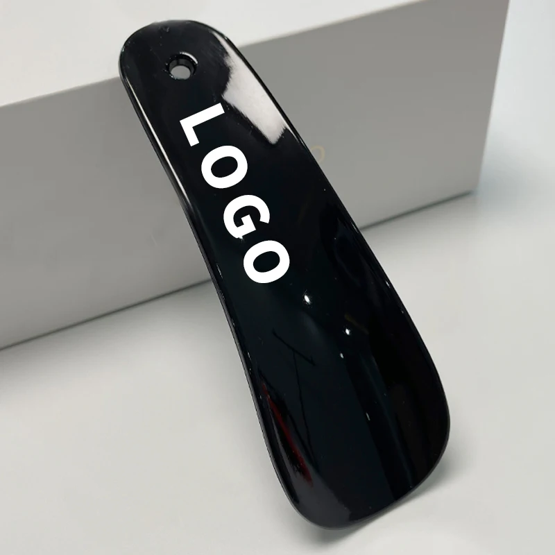 Shoe spoon black Horn Custom Multicolor Shoe Horn Lazy Shoe Horn Spoon Shape Plastic Shoehorn