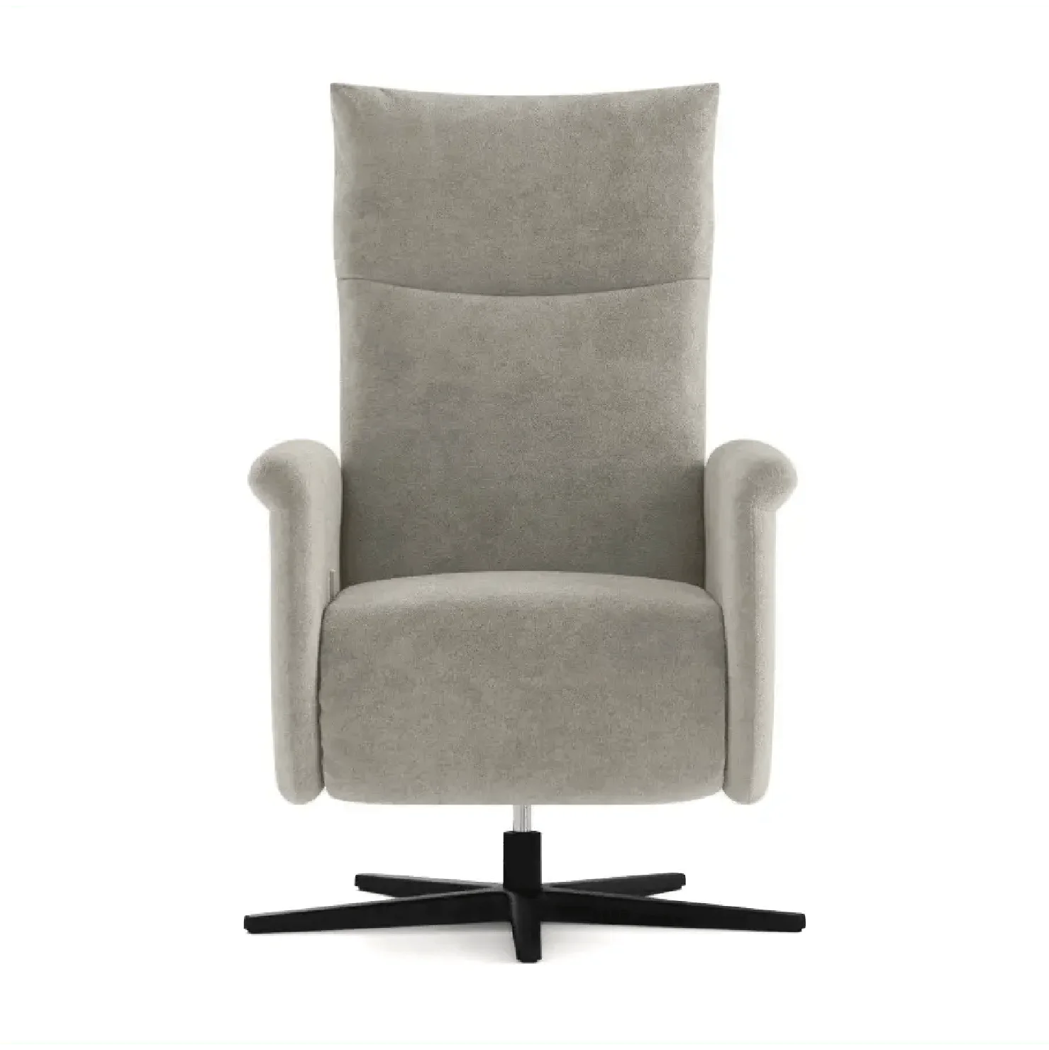 SANS Leisure Chair Swivel Push Back Chaise Chair Recliner Relaxation Chair for Home Office