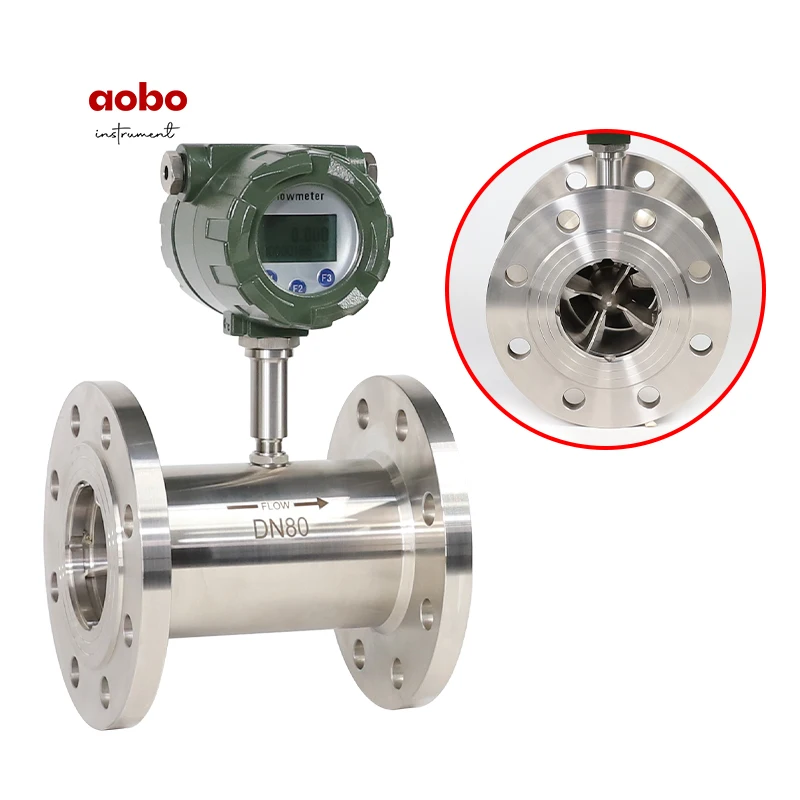 flow meter fuel price water sensor beer alcohol turbine flowmeter for chemical turbine flowmeter