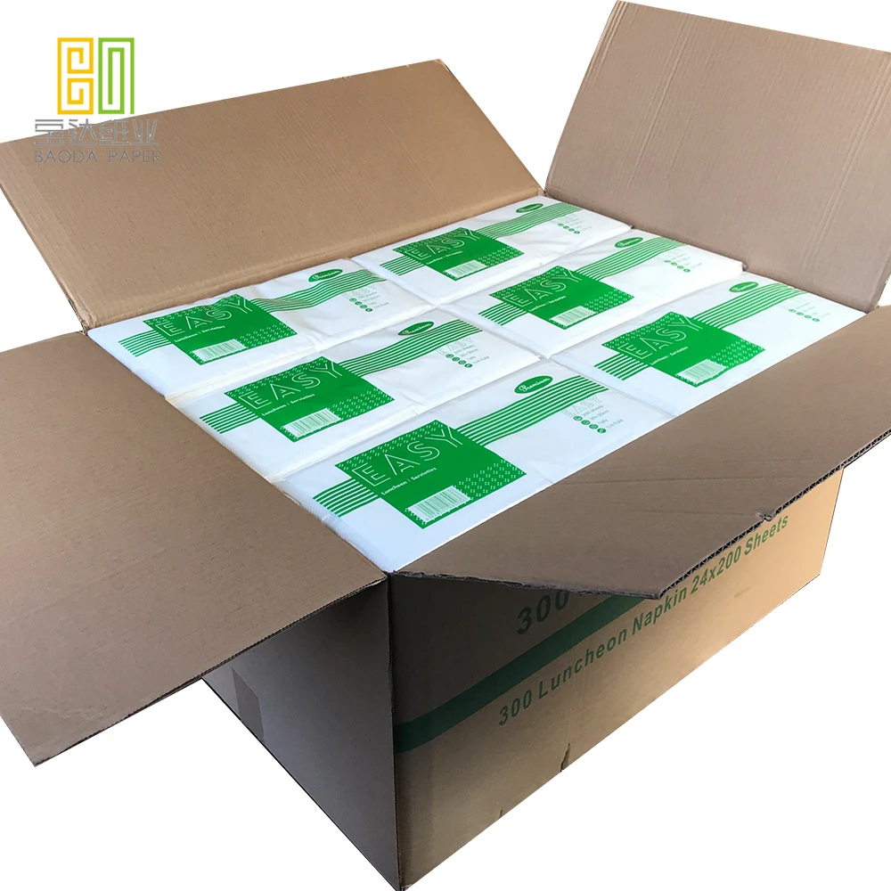 High Quality and Soft Paper Napkin Printed Tablet Napkin 100% Virgin Wood Pulp in USA
