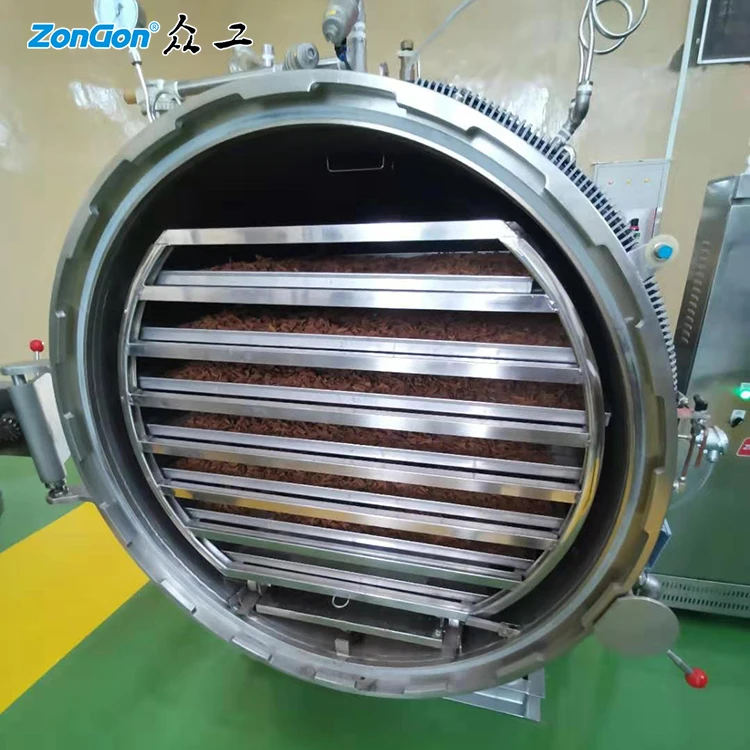 automatic steam wild pepper sterilization machine