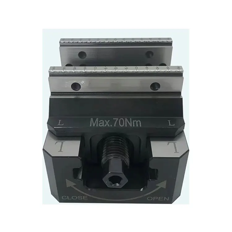 Высокая точность механической обработке 5 осей Самоцентрирующийся зажимной тиски WAN-H77 центр вице-приспособление фрезерные станки с ЧПУ