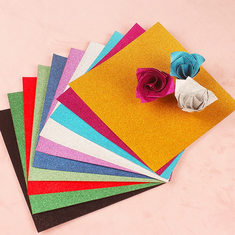 Карточка с блестками 12x12 дюймов 300 gsm для приглашения и свадебного украшения