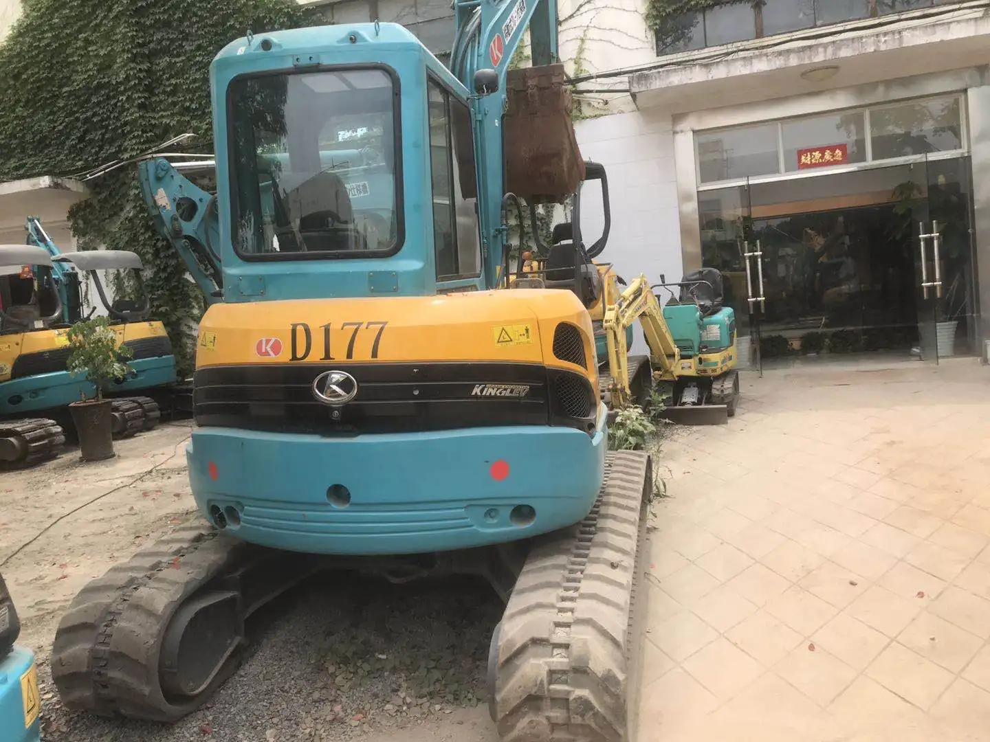 Second hand excavator Kubota KX155 5.5 ton