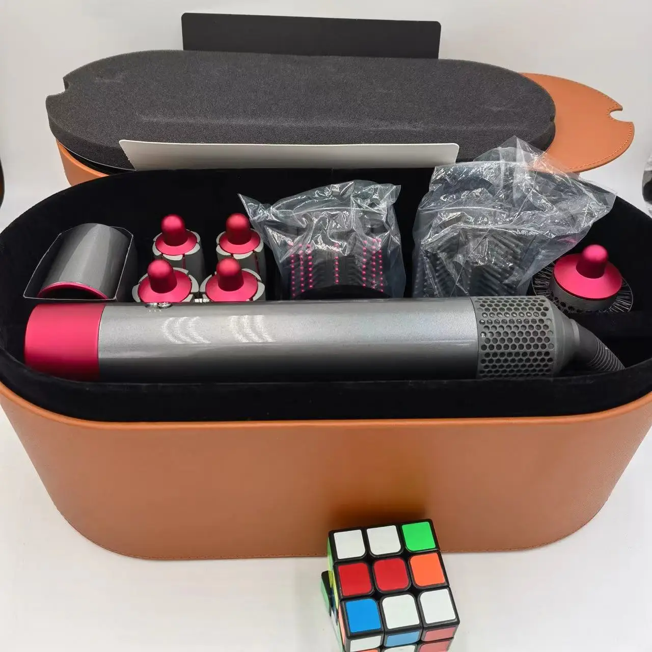 High Speed Wholesale Price HS01 Pink Electric Automatic Hair Curler DY Professional Salon Hair Curling Iron Dropshipping
