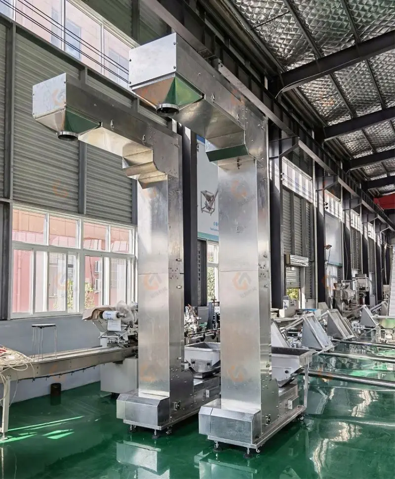 bucket elevator convey underground mobile inclined sidewall belt conveyor suppliers feed mill bucket elevator