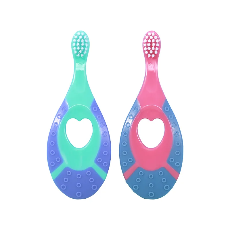 
Baby toothbrush 1-3 years Soft bristle Baby training toothbrush Finger toothbrush 