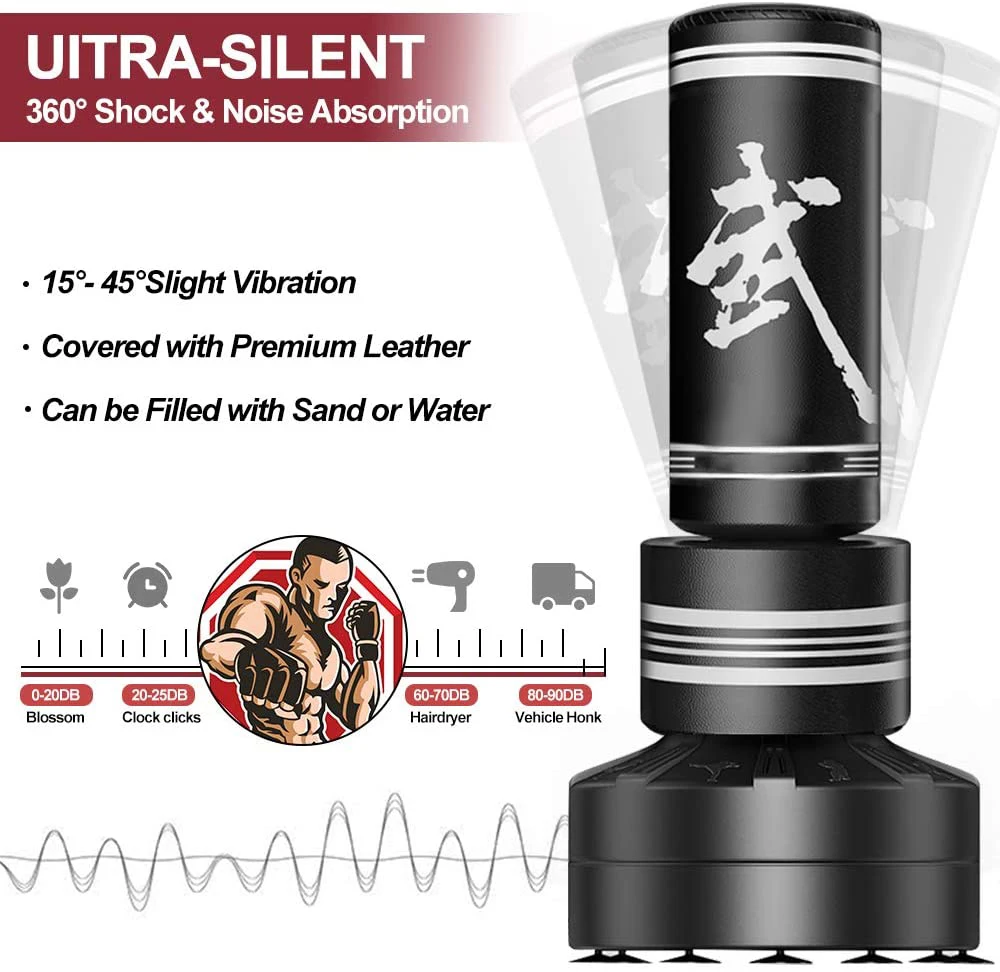 Самостоятельная подставка для грубого песка FANDING, подставка для кикбоксинга, подставка для бокса для детей и взрослых с основанием на присоске