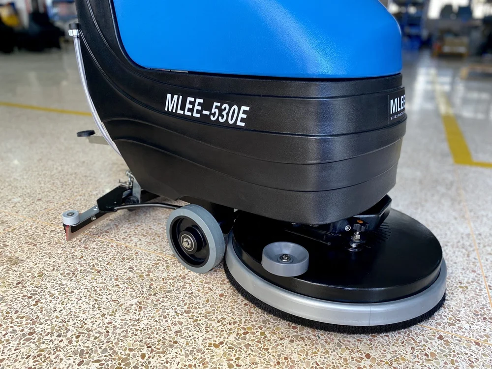 MLEE-530E House Keeping Villa Shop Office Floor Scrubber Cable Floor Cleaning Machine Prices
