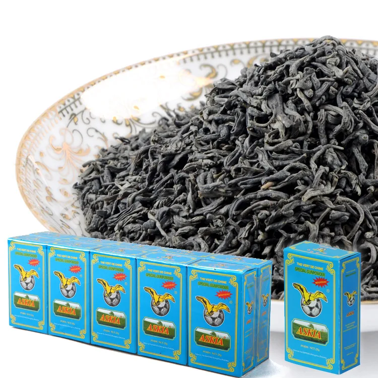 Chunmee 41022AAAAA Green Tea With Top Quality In 25g Pack To Tea Factory