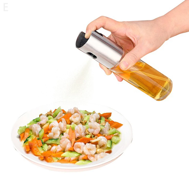 
Superior quality manual cooking oil sprayer kitchen accessories stainless steel kitchen tool oil spray bottle 