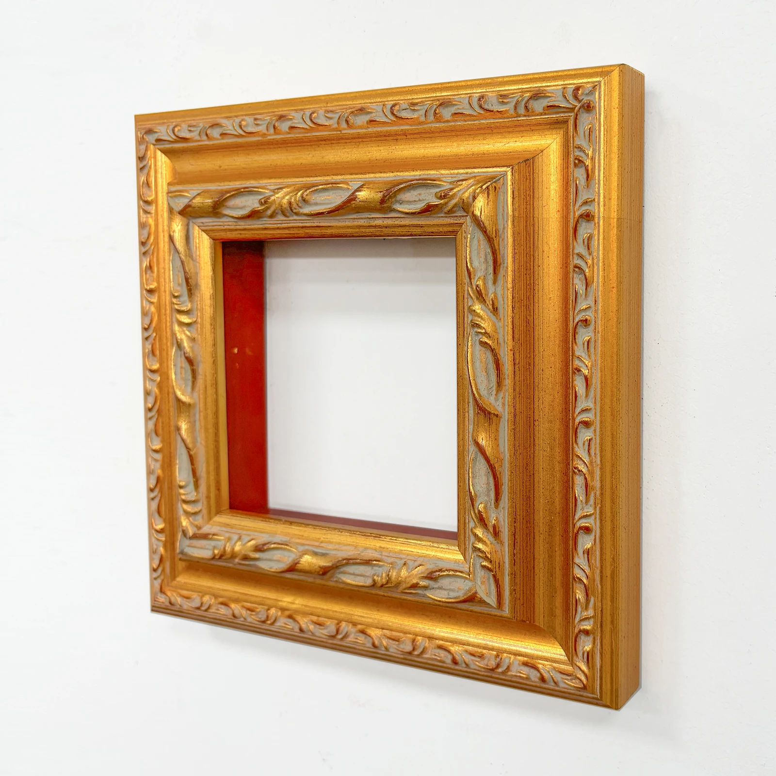 Antique Europe gold  Photo Frames Custom Chinese Old Style Decor Picture Frame for New Years Gift Home Decor