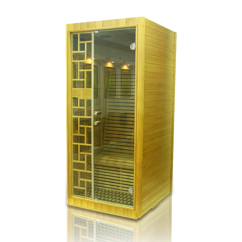 Sauna Cobin House Manufacturer Factory Price 2 Person Dry Wooden Far Infrared Sauna Room for Sale