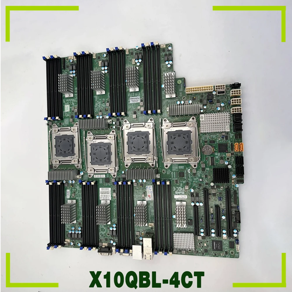 E7-4800 v4/v3 E7-8800 v4/v3 10GBase-T Ports (LGA2011) DDR4 Quad Socket R3 For Supermicro Server Motherboard X10QBL-4CT