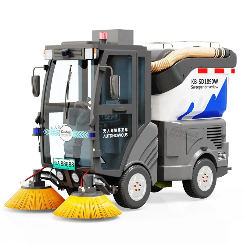 
Driverless sweeper commercial electric road sweeper industrial sweeper AI intelligent sanitation vehicle 