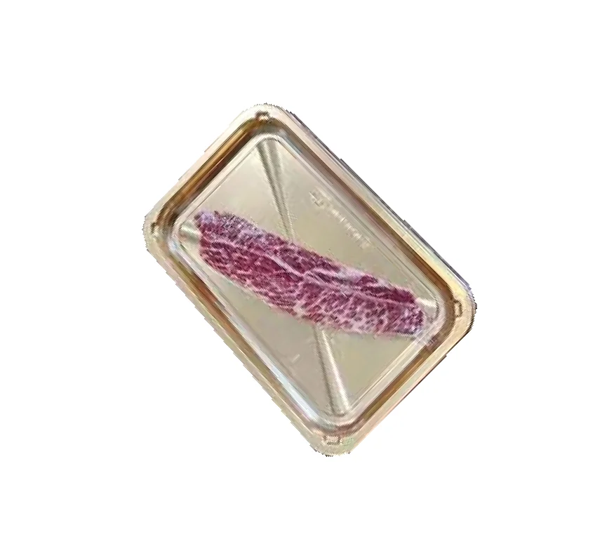 PP Easy peel skin tray Disposable plastic VSP food tray plastic skin dish vacuum skin packaging container VSP CARD