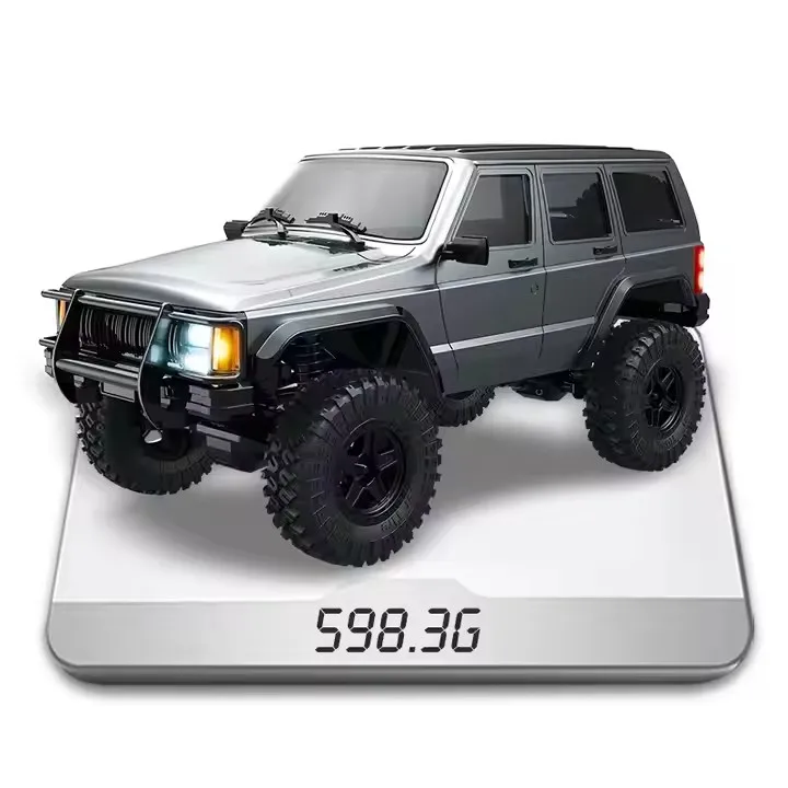 JJRC C8809 1/18 RC автомобиль Cherokee Multi-terrain 2 4G пульт дистанционного управления светодиодный свет полномасштабный Wrangler скалолазный