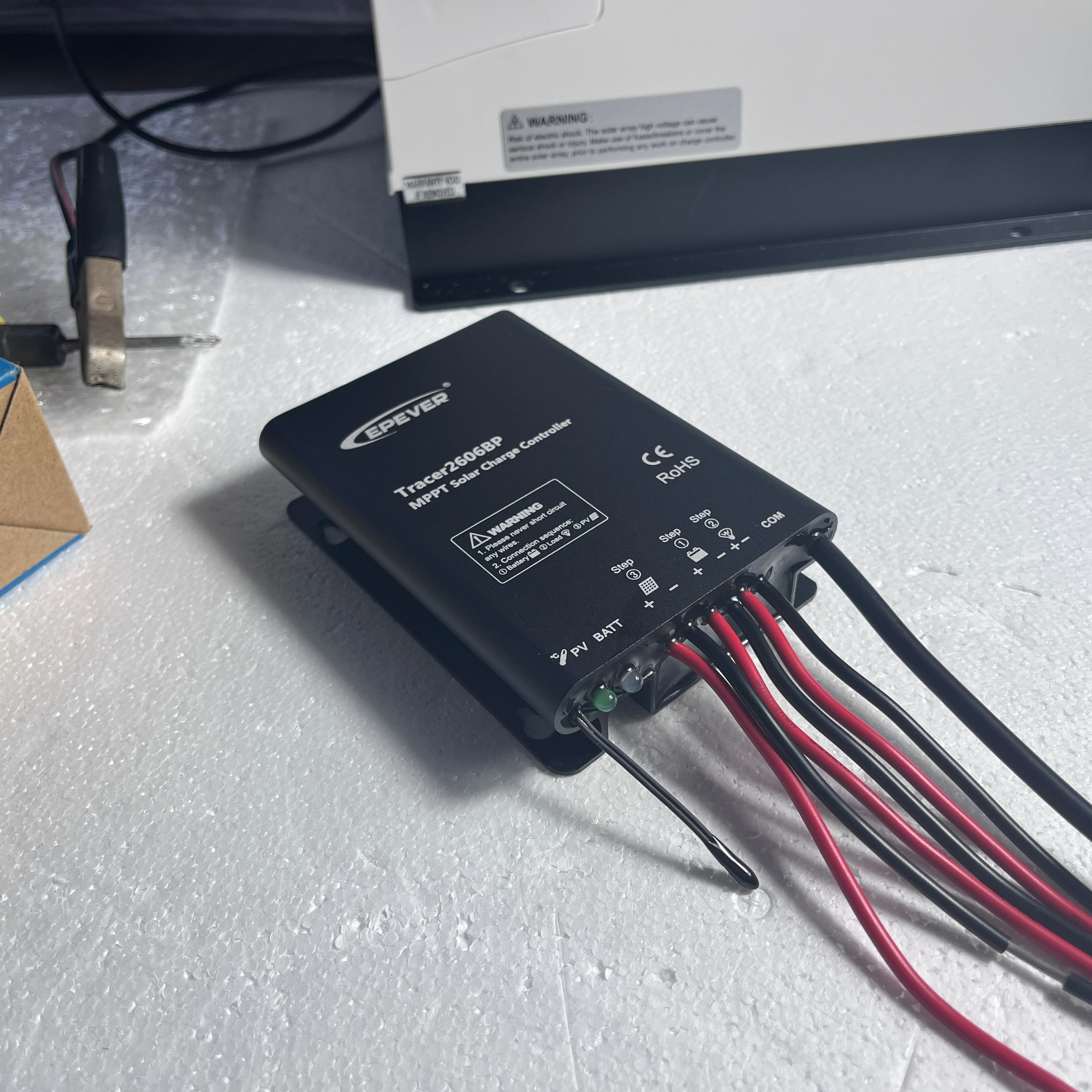 EPEVER Tracer2606BP IP68 Aluminum Case MPPT Solar Charge Controller 10A Modbus Communication Protocol For RS485 Bus Connections
