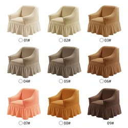 Universal size polyester spandex sofa slipcover 1/2/3 seater sofa covers elastic stretch