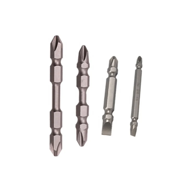 TOOLJOY Factory Wholesale S2/CRV 65mm Double End Screwdriver Bits High Quality Screwdriver Bits with Magnet Ringic