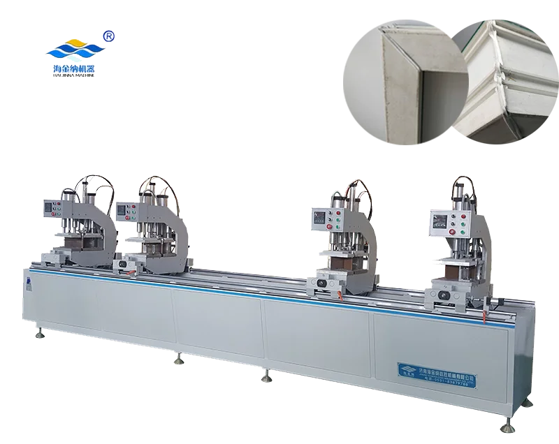 Pvc upvc  four head welding  machine for PVC UPVC doors and windows making machine