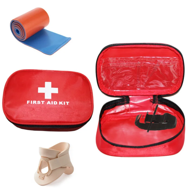 Medical Equipment Mini First Aid Kit  With Neck Support Tourniquet And splint