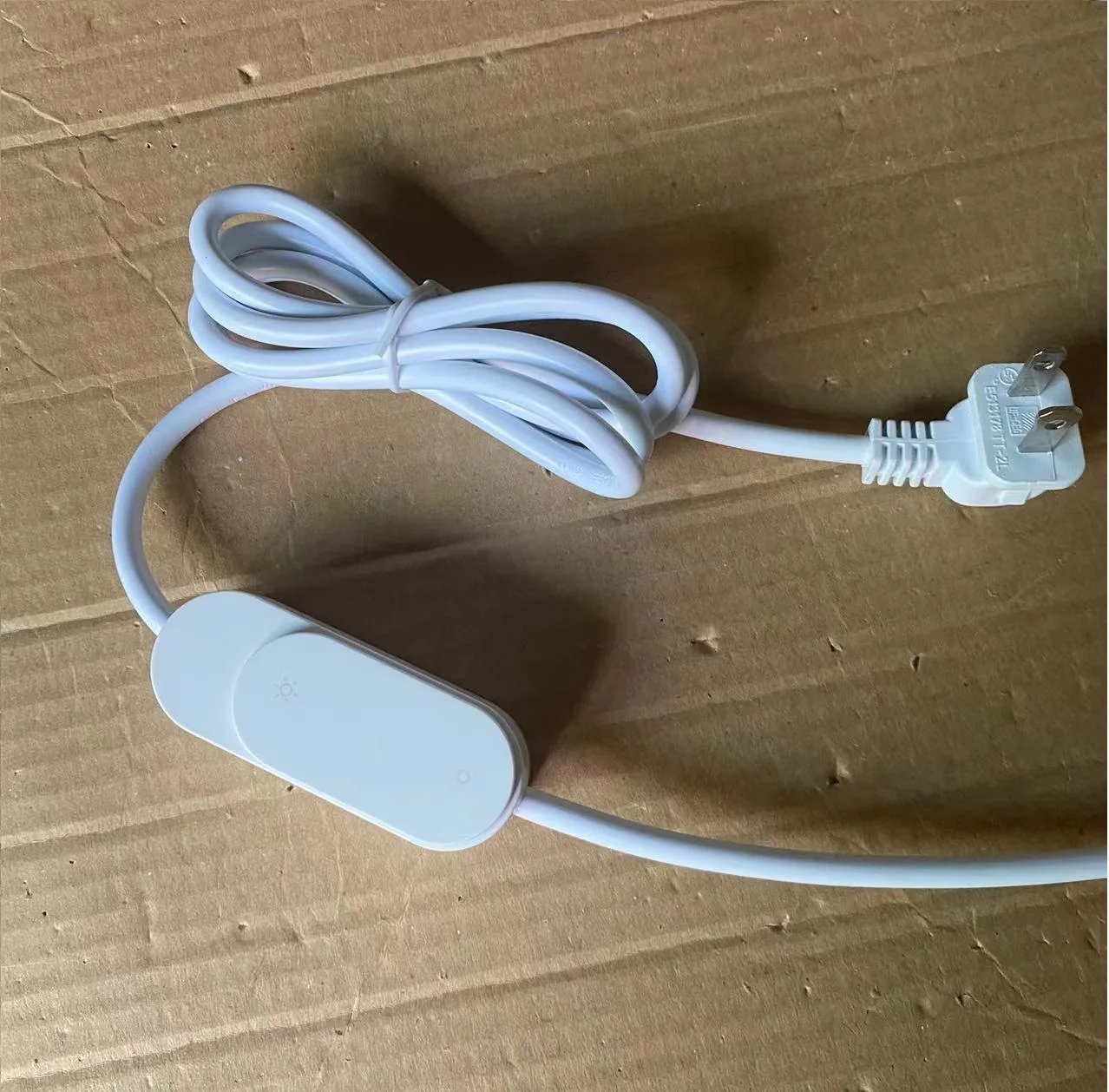 Slide Dimmer switch with plug and cable for Dimmable LED Lights,Incandescent and Halogen Bulbs