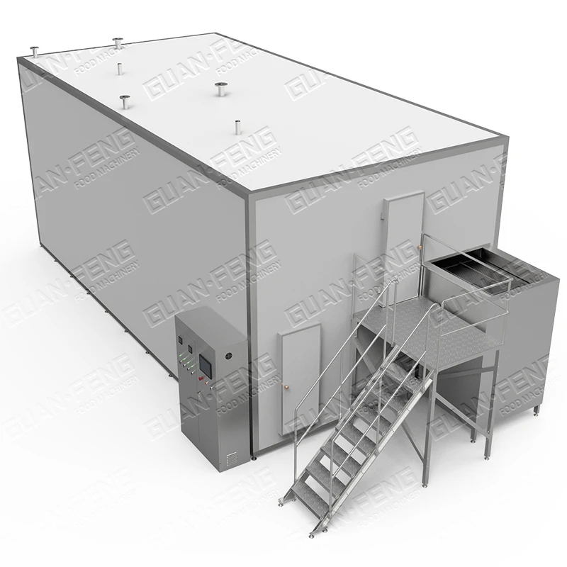 IQF freezer French fries potato chips fry production line fruit processing equipment for sales